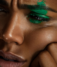 creative makeup and beauty editorial shot at wow pictures by Camilo Mateus