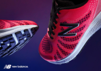 new balance trainer advert shot in studio at wow pictures